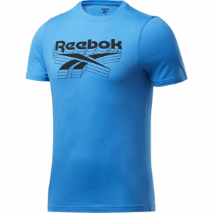 Reebok Pánské triko Pánské triko, modrá, velikost S