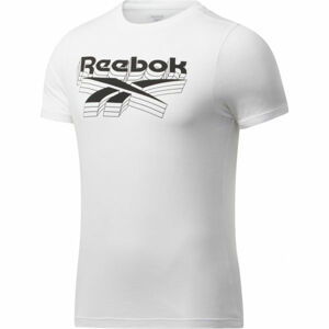 Reebok GS OPP TEE Pánské triko, bílá, velikost M