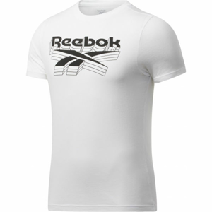 Reebok GS OPP TEE Pánské triko, bílá, velikost L