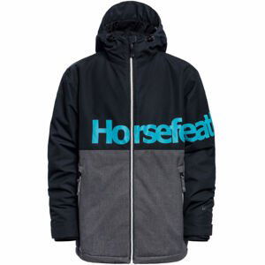 Horsefeathers OLIVER YOUTH JACKET Chlapecká lyžařská/snowboardová bunda, černá, velikost S