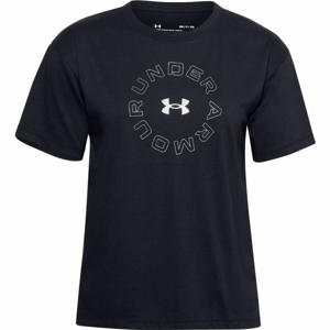 Under Armour LIVE FASHION WM GRAPHIC SS  M - Dámské triko