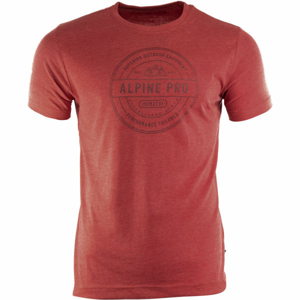 ALPINE PRO ERN červená XL - Pánské tričko