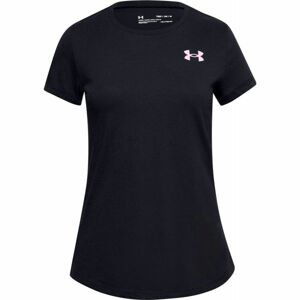 Under Armour LIVE SS CREW černá L - Dívčí triko