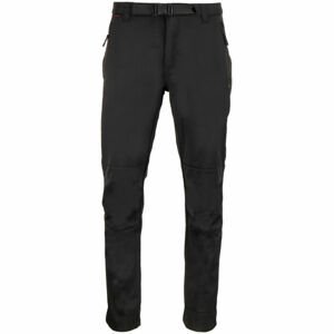 ALPINE PRO GUNNR Pánské softshellové kalhoty, černá, veľkosť 52