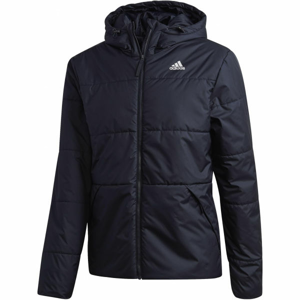 adidas BSC HOOD INS JACKET Pánská bunda, tmavě modrá, veľkosť XL