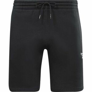 Reebok FLEECE SHORTS Pánské kraťasy, černá, velikost M