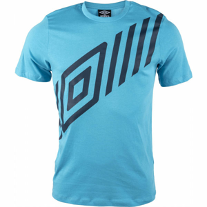 Umbro FW GRAPHIC TEE 1 modrá Plava - Pánské triko