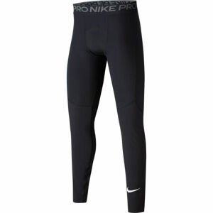 Nike NP TIGHT B Chlapecké legíny, černá, velikost S