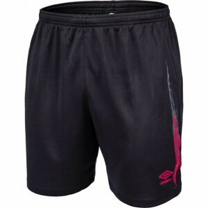 Umbro FW GRAPHIC KNIT SHORT Pánské sportovní kraťasy, černá, velikost M