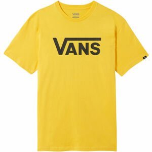 Vans MN VANS CLASSIC Pánské tričko, Žlutá,Černá, velikost