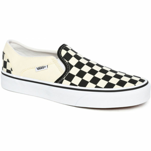 Vans WM ASHER CHCKRBRD Dámské slip-on boty, Béžová,Černá,Bílá, velikost 5.5