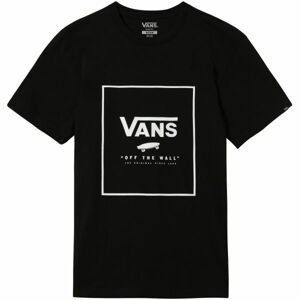 Vans MN PRINT BOX Pánské tričko, Černá,Bílá, velikost S