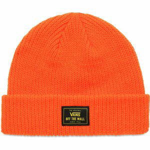 Vans MN BRUCKNER CUFF BEANIE Pánská zimní čepice, oranžová, velikost UNI