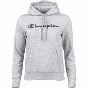 Champion HOODED SWEATSHIRT Dámská mikina, Šedá,Černá, velikost