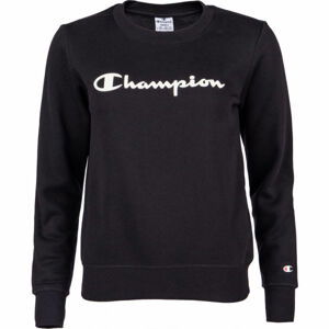 Champion CREWNECK SWEATSHIRT Dámská mikina, černá, velikost S