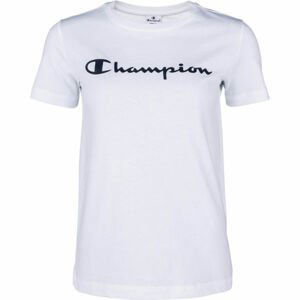 Champion CREWNECK T-SHIRT Dámské tričko, Bílá,Černá, velikost