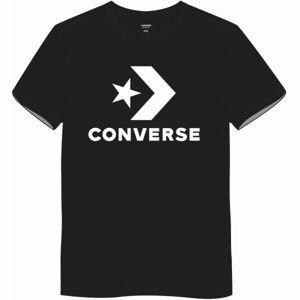 Converse STAR CHEVRON TEE Pánské tričko, černá, veľkosť S