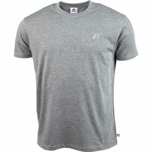 Russell Athletic CREWNECK TEE SHIRT šedá XL - Pánské tričko