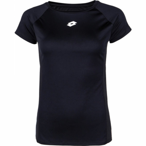 Lotto VABENE III Dámské fitness tričko, černá, velikost