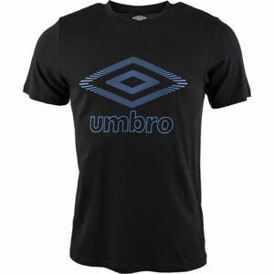 Umbro FW CLASSICO GRAPHIC TEE Pánské triko, černá, velikost L