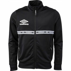 Umbro TAPED TRACK TOP Pánská mikina, černá, velikost S