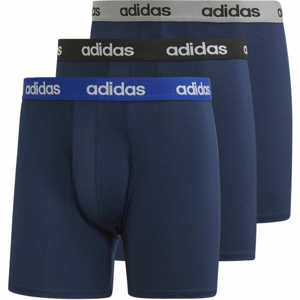 adidas CC 3PP BRIEF Pánské boxerky, tmavě modrá, velikost S