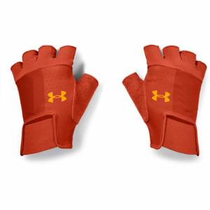 Under Armour MEN'S TRAINING GLOVE Pánské tréninkové rukavice, Červená,Oranžová, velikost