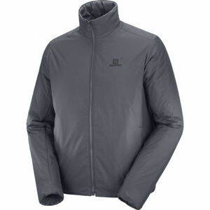 Salomon OUTRACK INSULATED JACKET M šedá L - Pánská bunda