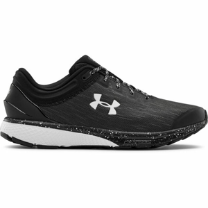 Under Armour CHARGED ESCAPE 3 Pánská běžecká obuv, Černá,Bílá, velikost 10