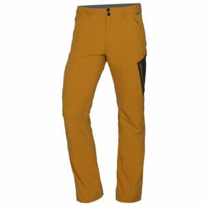 Northfinder Pánské outdoorové kalhoty Pánské outdoorové kalhoty, žlutá, velikost S