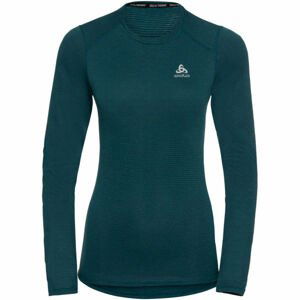 Odlo BL TOP CREW NECK L/S ACTIVE THERMIC Dámské funkční tričko, tmavě modrá, velikost M