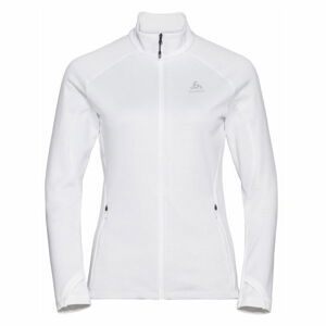 Odlo WOMEN'S MIDLAYER FULL ZIP PROITA bílá M - Dámská mikina