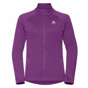 Odlo WOMEN'S MIDLAYER FULL ZIP PROITA Dámská mikina, fialová, velikost M