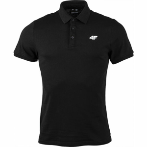 4F MEN´S T-SHIRT černá XL - Pánské polo triko