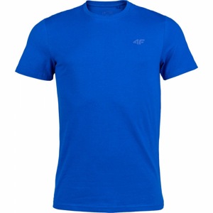 4F MEN´S T-SHIRT modrá M - Pánské tričko