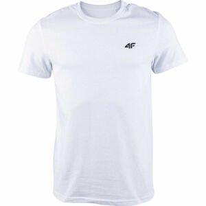 4F MEN´S T-SHIRT bílá M - Pánské tričko