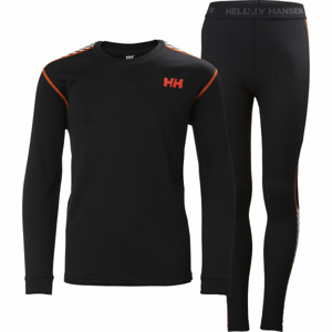 Helly Hansen JR HH LIFA ACTIVE SET černá 152 - Dětský funkční set