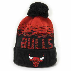 New Era NBA OMBRE CHICAGO BULLS Klubová zimní čepice, Červená,Černá, velikost UNI