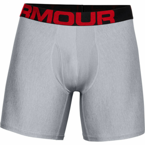 Under Armour TECH 6IN 2PACK šedá XL - Pánské trenky