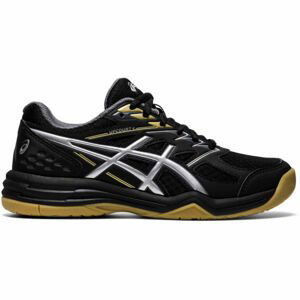 Asics UPCOURT 4 GS Dětská sálová obuv, černá, velikost 36