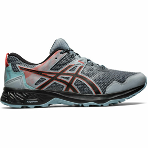 Asics GEL-SONOMA 5 Pánská běžecká obuv, Šedá,Černá,Světle modrá, velikost 11.5