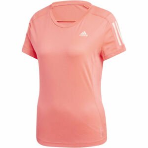 adidas OWN THE RUN TEE Dámské běžecké tričko, oranžová, velikost M