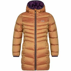 Loap IDUZIE Dívčí zimní kabát, zlatá, velikost 122-128