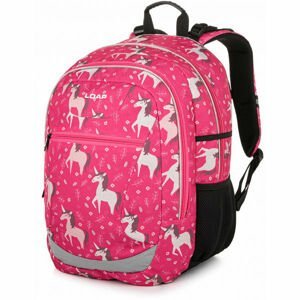 Loap ELLIPSE Školní batoh, růžová, veľkosť UNI