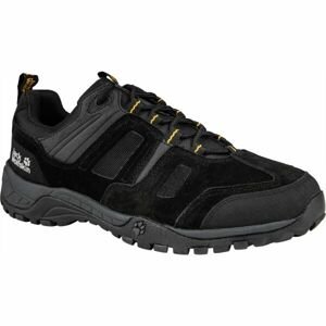 Jack Wolfskin ROYAL HIKE LOW M Pánská outdoorová obuv, černá, velikost 40.5