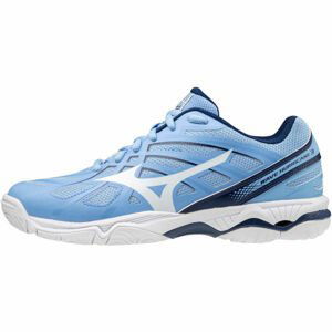 Mizuno WAVE HURRICANE 3 Dámská indoorová obuv, modrá, velikost 38