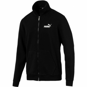 Puma ESS TRACK JACKET FL Černá S - Pánská mikina