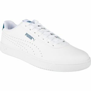 Puma COURT PURE Pánské volnočasové tenisky, bílá, velikost 45