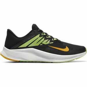 Nike QUEST 3 Pánská běžecká obuv, černá, velikost 42.5