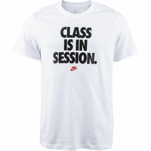 Nike NSW SS TEE BTS I SESSIONN M bílá XL - Pánské tričko